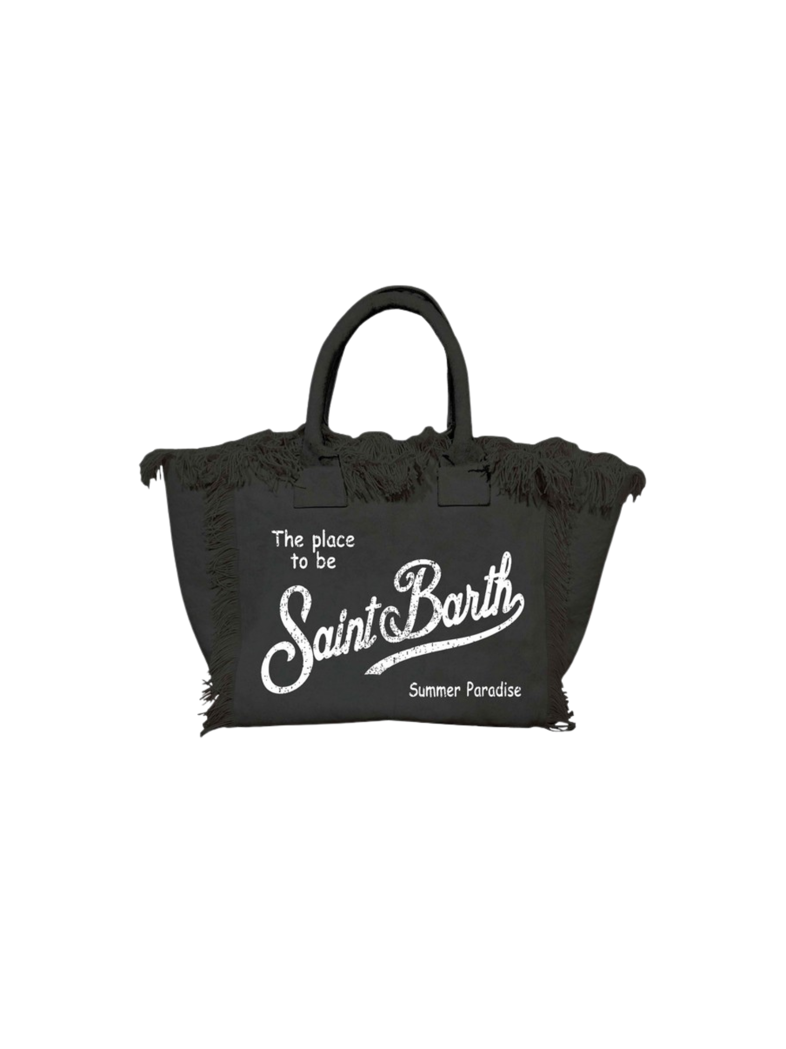 Borsa "vanity" Saint Barth nera