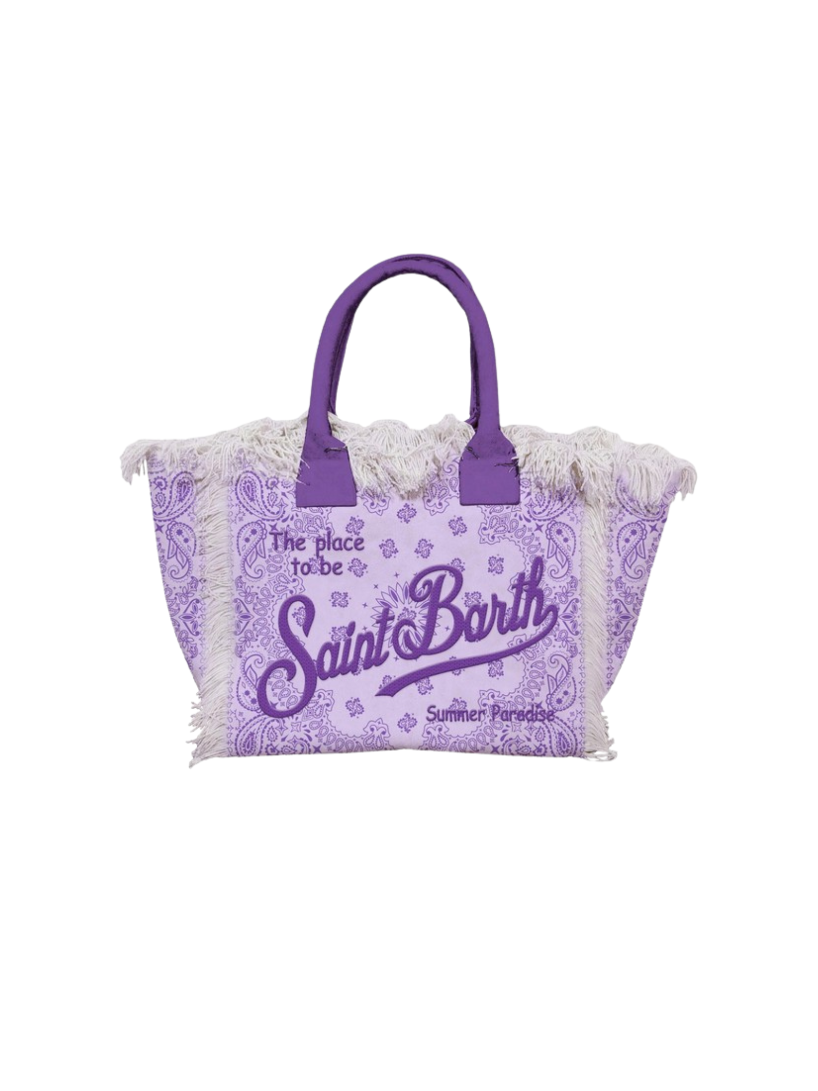 Borsa "colette" Saint Barth viola