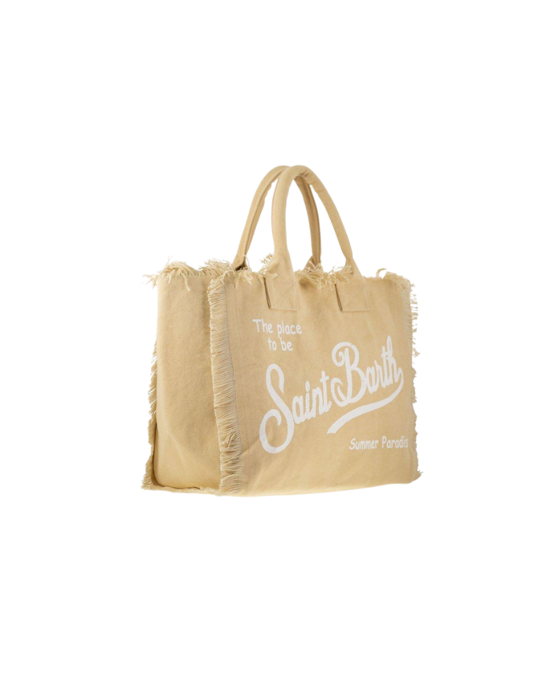 Borsa "vanity" Saint Barth beige