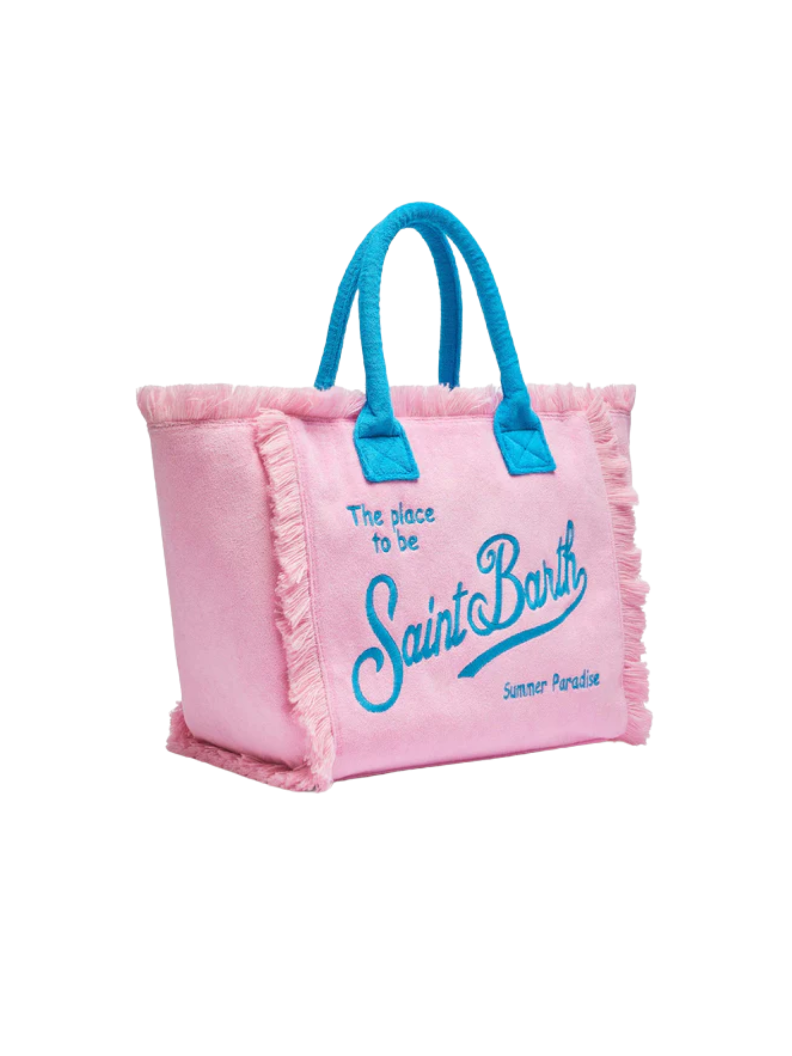 Borsa "vanity sponge" Saint Barth rosa