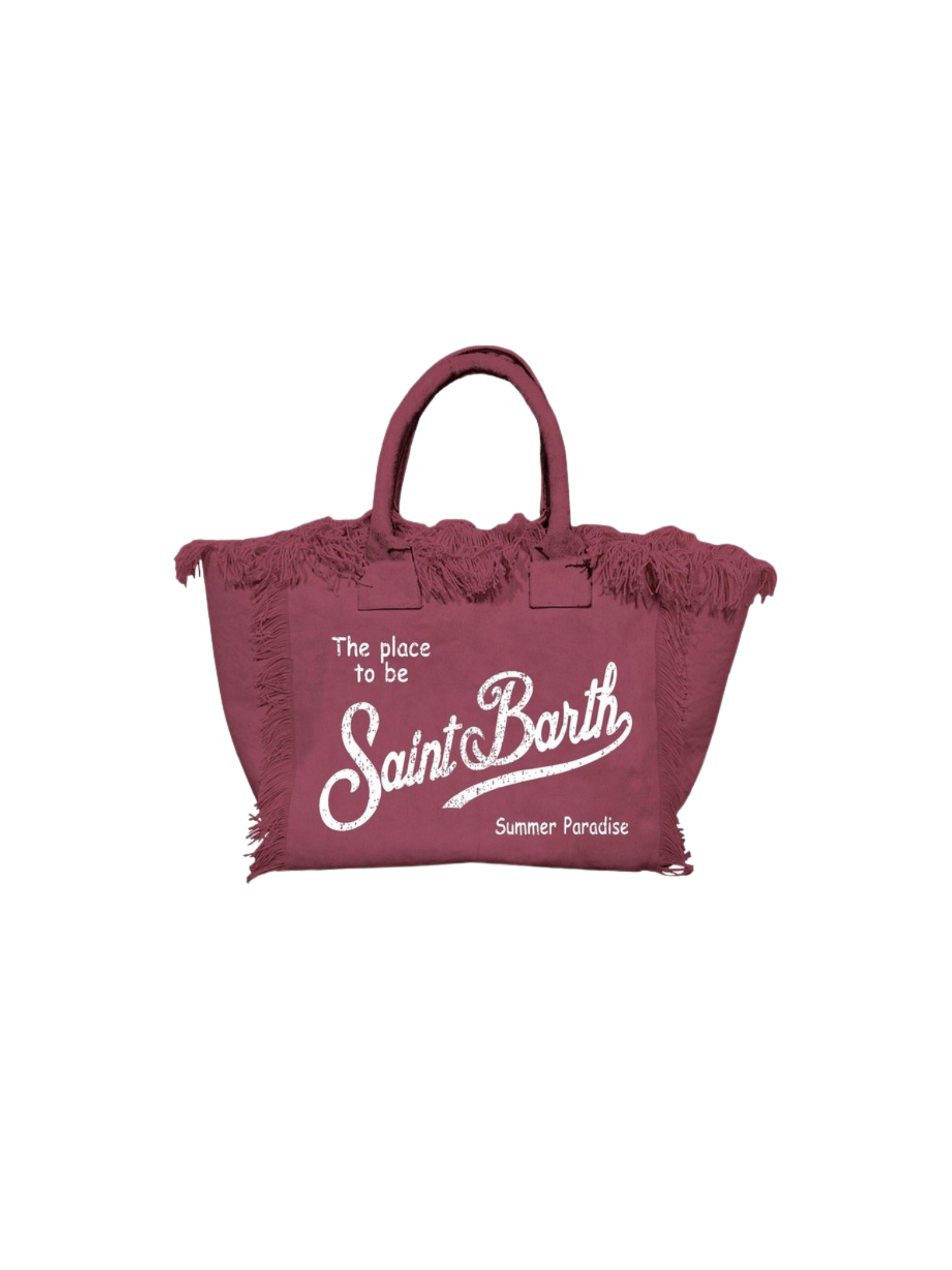 Borsa "vanity" Saint Barth bordeaux