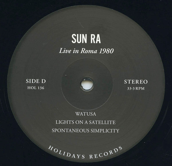 Live In Roma 1980 | Mint (M) Mint (M)