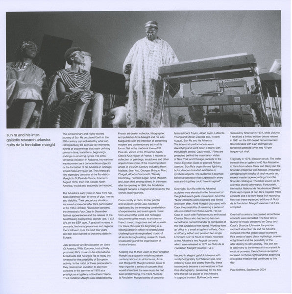 Nuits De La Fondation Maeght (RSD 2025 BOX SET - VINYL) | Mint (M) Mint (M)