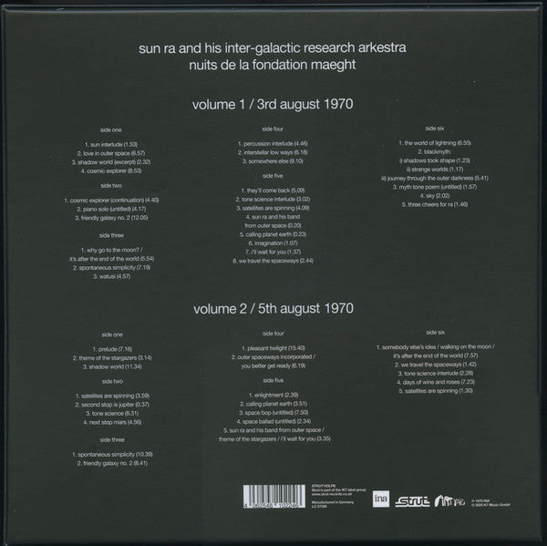 Nuits De La Fondation Maeght (RSD 2025 BOX SET - VINYL) | Mint (M) Mint (M)
