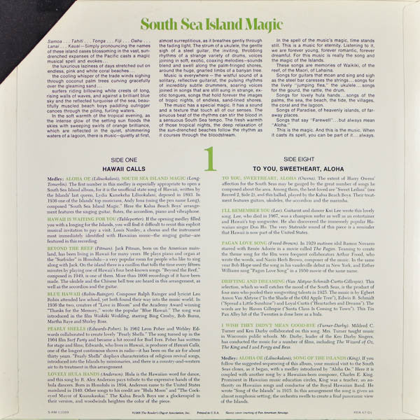 South Sea Island Magic (BOX SET) | Very Good Plus (VG+) Very Good Plus (VG+)