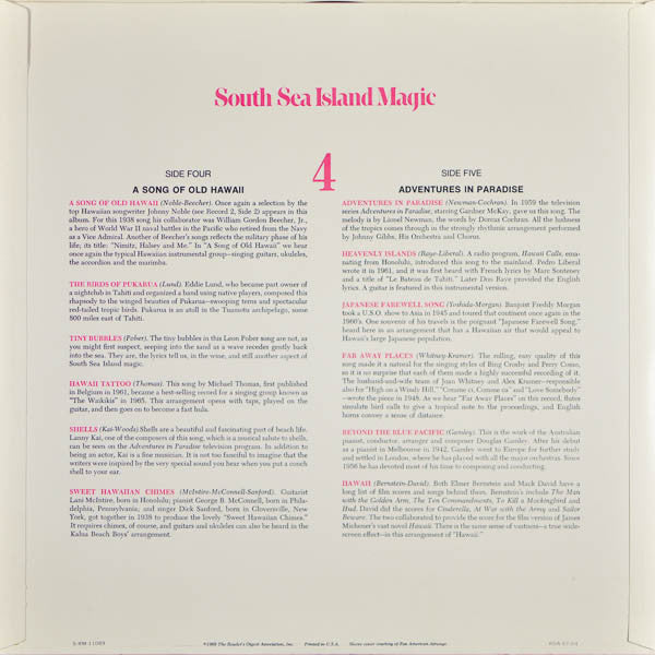 South Sea Island Magic (BOX SET) | Very Good Plus (VG+) Very Good Plus (VG+)