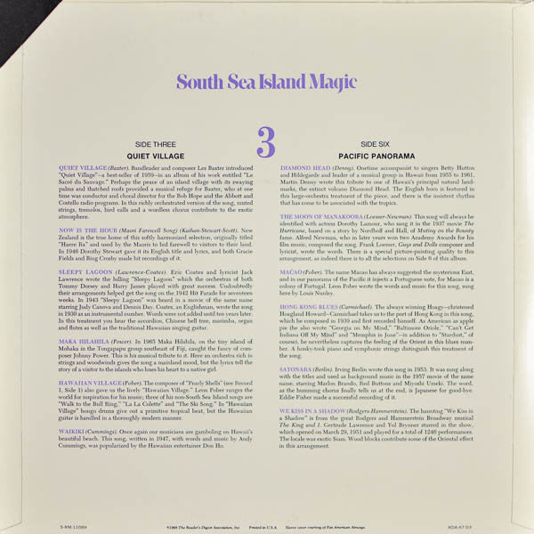 South Sea Island Magic (BOX SET) | Very Good Plus (VG+) Very Good Plus (VG+)
