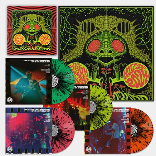 King Gizzard - Live In Los Angeles '24 (4Lp Splatter Vinyl Box Set) |