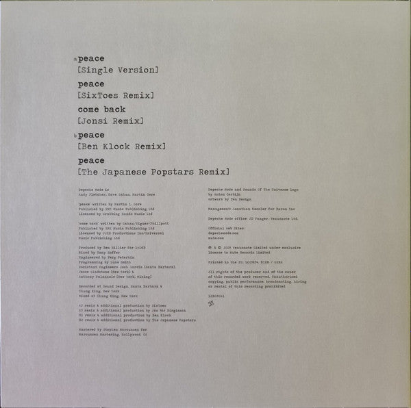 Sounds Of The Universe I The 12" Singles (BOX SET) | Mint (M) Mint (M)