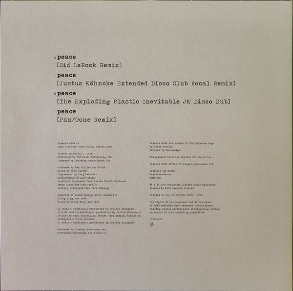 Sounds Of The Universe I The 12" Singles (BOX SET) | Mint (M) Mint (M)