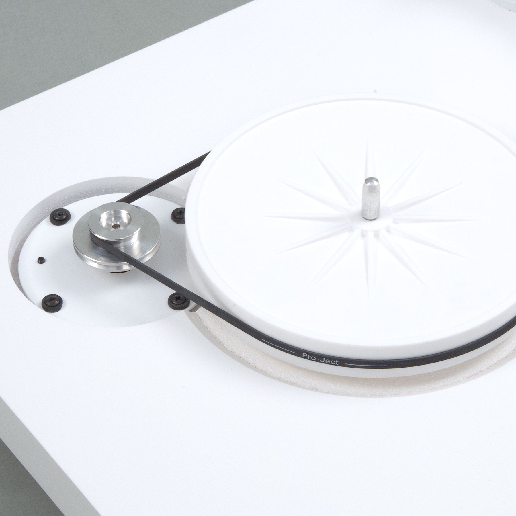 Pro-Ject: Debut PRO B Turntable - Special Edition White
