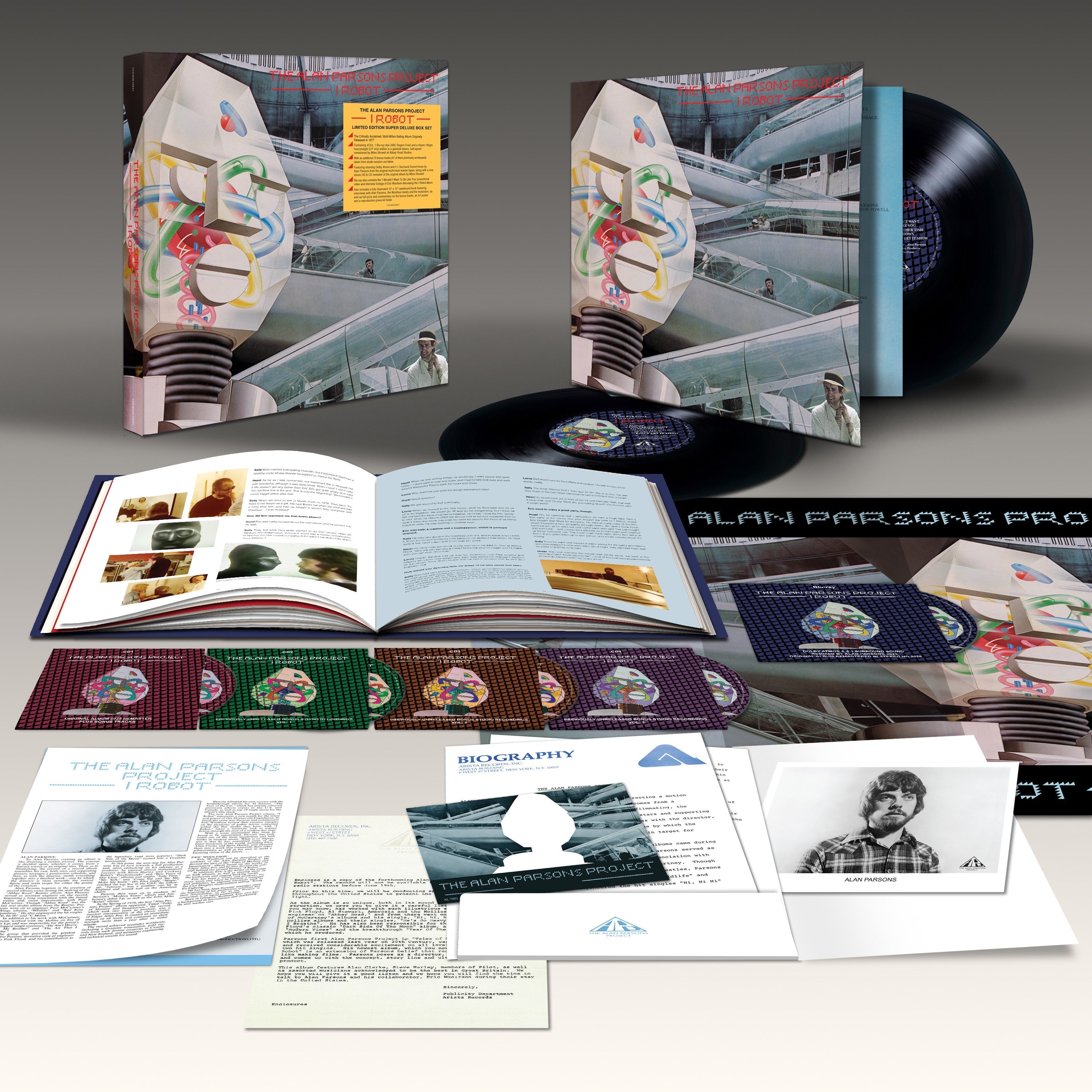 (PRE-ORDER 10/17/25) I Robot (Super Deluxe Edition 2xVinyl, 4xCD, Blu-Ray Box Set) | Mint (M) Mint (M)