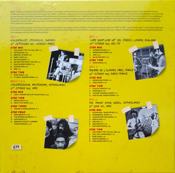 Live In Europe 1967 To 1970 (6XLP BOX* | Mint (M) Mint (M)