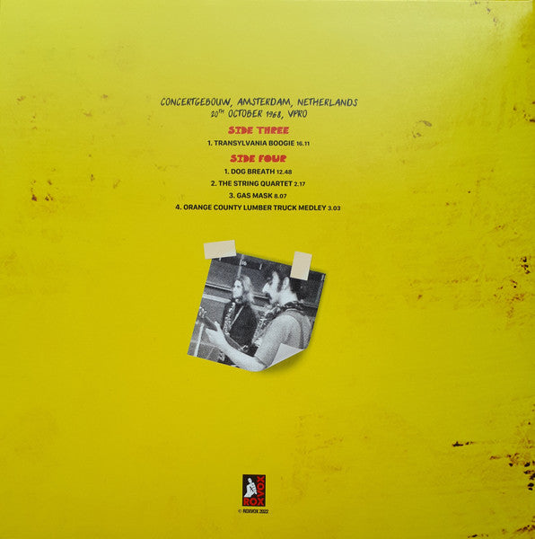 Live In Europe 1967 To 1970 (6XLP BOX* | Mint (M) Mint (M)