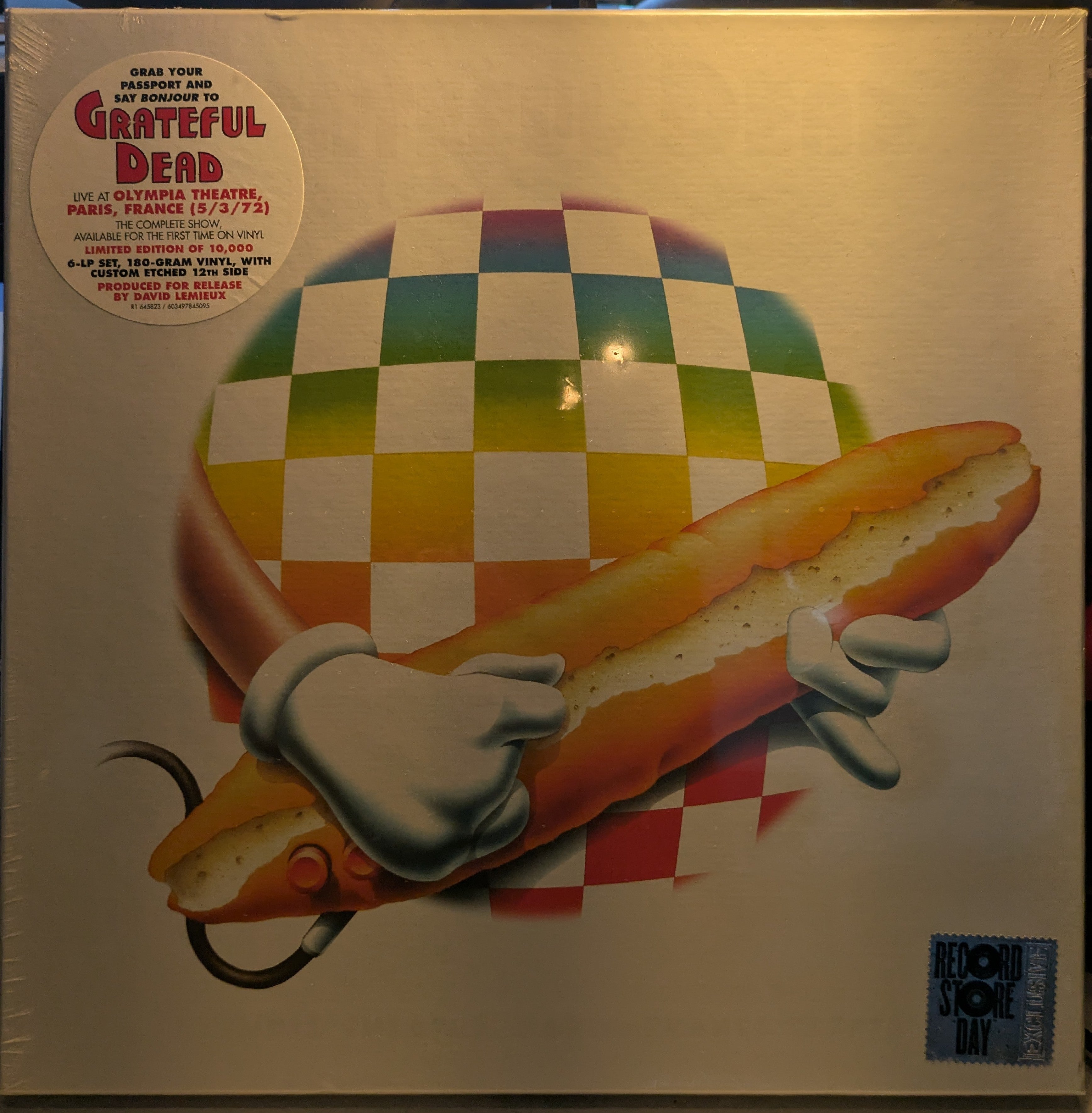 Olympia Theatre, Paris, France (5/3/72) (6xVINYL BOX SET) | Mint (M) Near Mint (NM or M-)