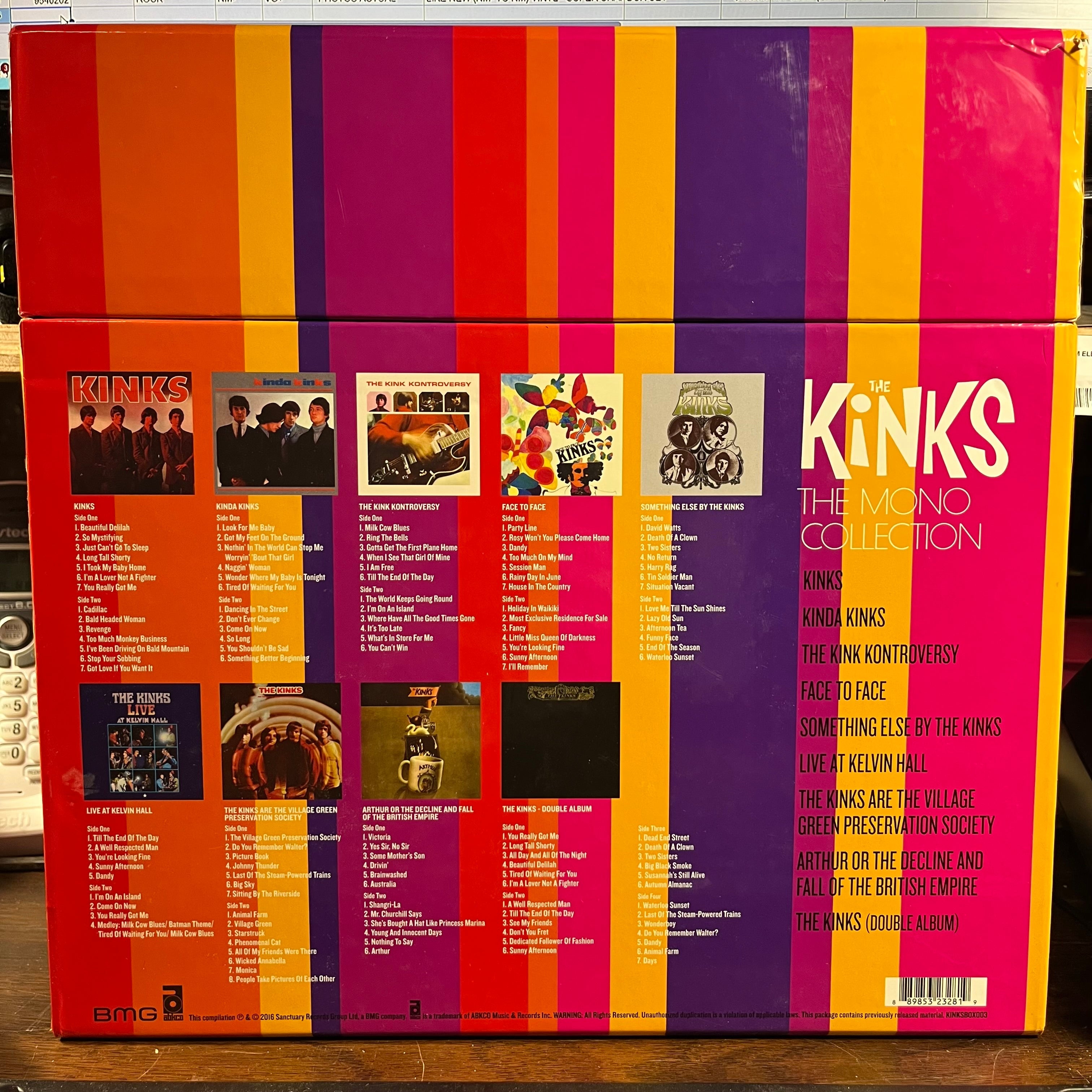 The Mono Collection (10xVINYL BOX SET) | Near Mint- (NM-) Very Good Plus (VG+)