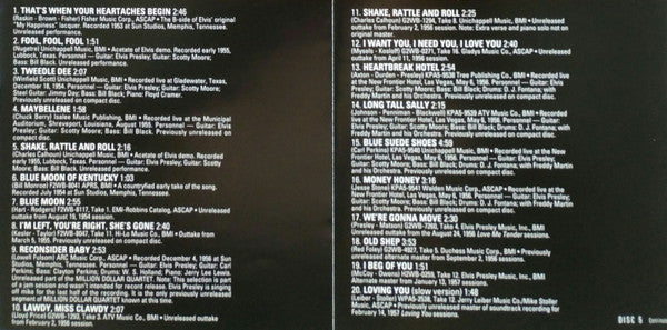 The King Of Rock 'N' Roll: The Complete 50's Masters (5xCD BOX SET) | Near Mint (NM or M-) Very Good Plus (VG+)