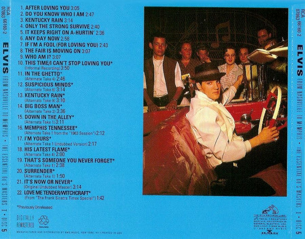 From Nashville To Memphis - The Essential 60's Masters I (5xCD BOX SET) | Near Mint (NM or M-) Excellent (EX)