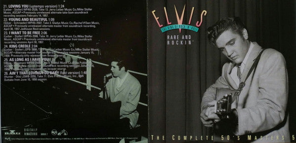 The King Of Rock 'N' Roll: The Complete 50's Masters (5xCD BOX SET) | Near Mint (NM or M-) Very Good Plus (VG+)