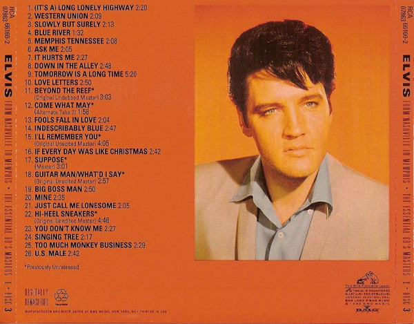 From Nashville To Memphis - The Essential 60's Masters I (5xCD BOX SET) | Near Mint (NM or M-) Excellent (EX)