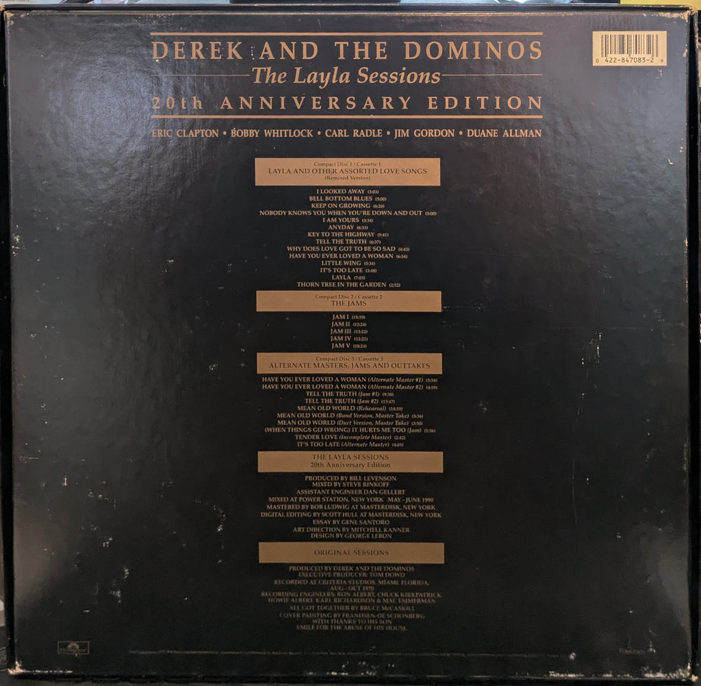 The Layla Sessions (3xCD BOX) | Near Mint (NM) Excellent (EX)