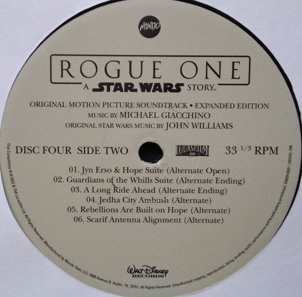 Rogue One: A Star Wars Story (Original Motion Picture Soundtrack Expanded Edition) (4xVINYL BOX) | Near Mint (NM) Near Mint (NM)