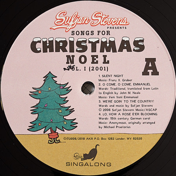 Sufjan Stevens Songs For Christmas Asthmatic Kitty Records Box, Comp + 5x12", EP, RE Mint (M) Mint (M)