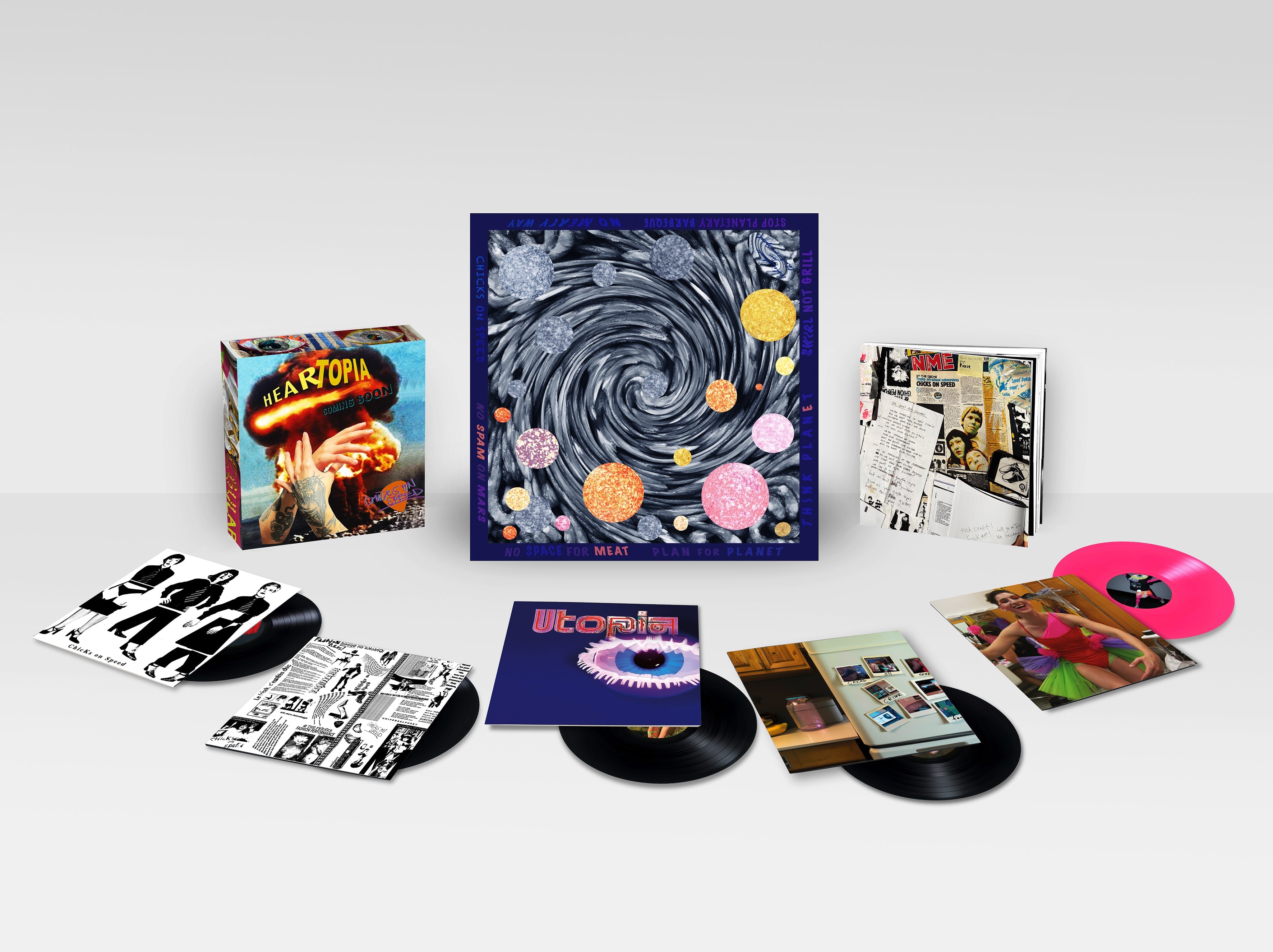 (PRE-ORDER 10/17/25) HEARTopia (5 LP DELUXE EDITION PINK VINYL BOXSET) | Mint (M) Mint (M)