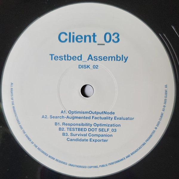 Testbed_Assembly (BOX SET VINYL) | Mint (M) Mint (M)