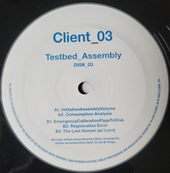 Testbed_Assembly (BOX SET VINYL) | Mint (M) Mint (M)